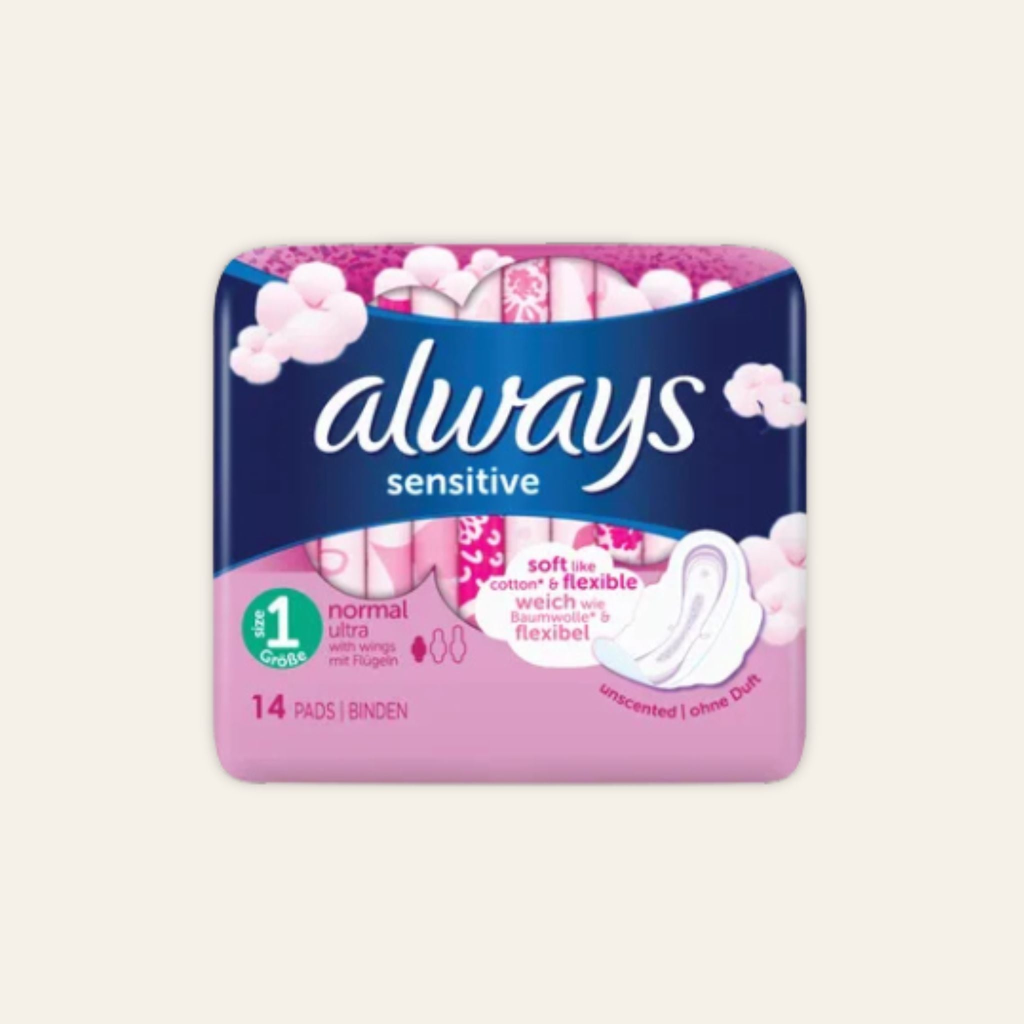 Always Sensitive Normal Ultra sanitary pads