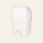 Bambina nappy disposal bin in white