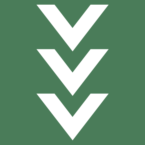 Three downward arrows marking the customer onboarding steps