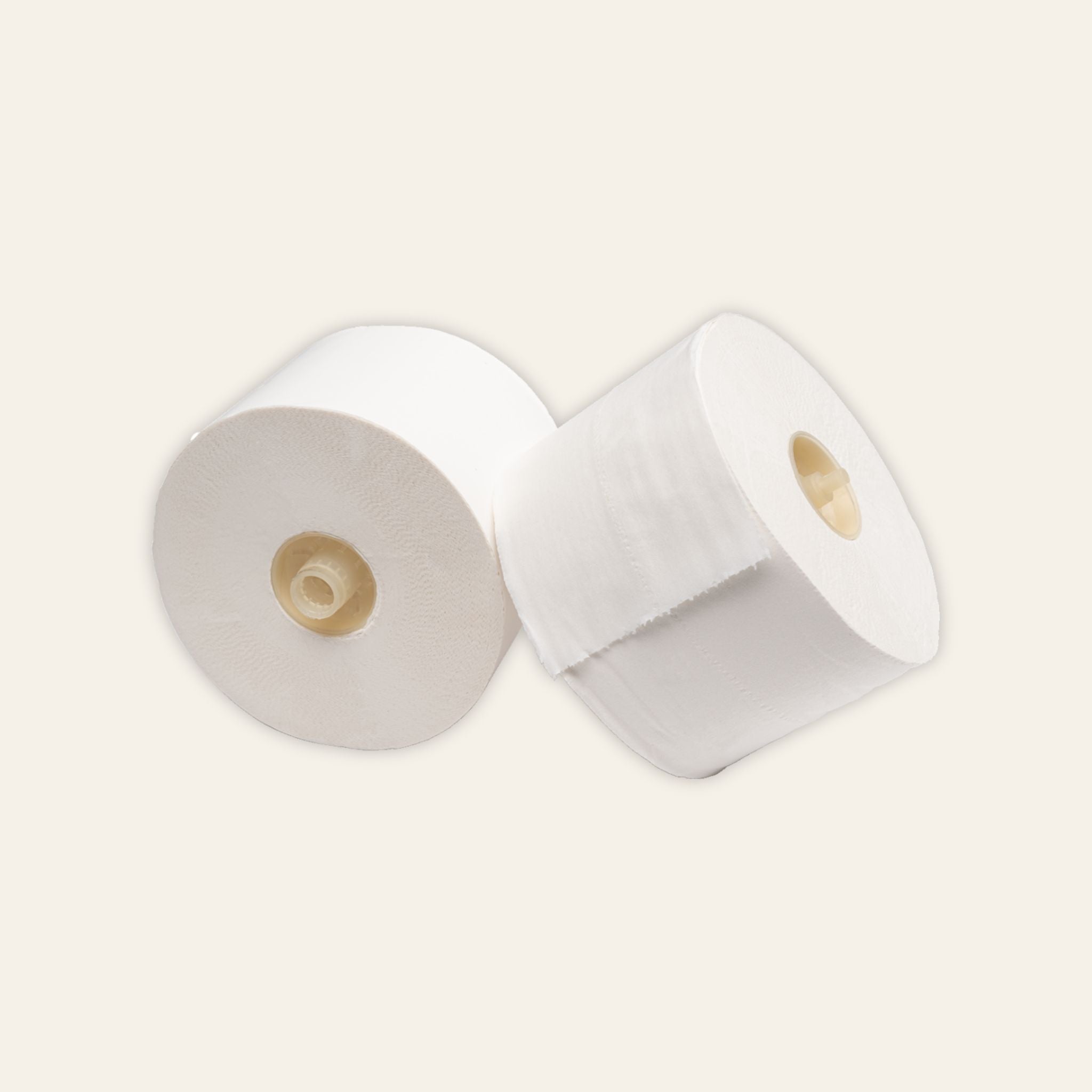 Ecomatic Classic toilet roll in white