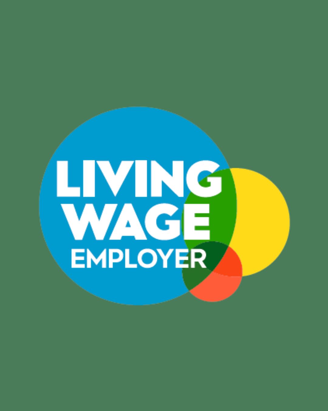 Living Wage Employer accreditation badge