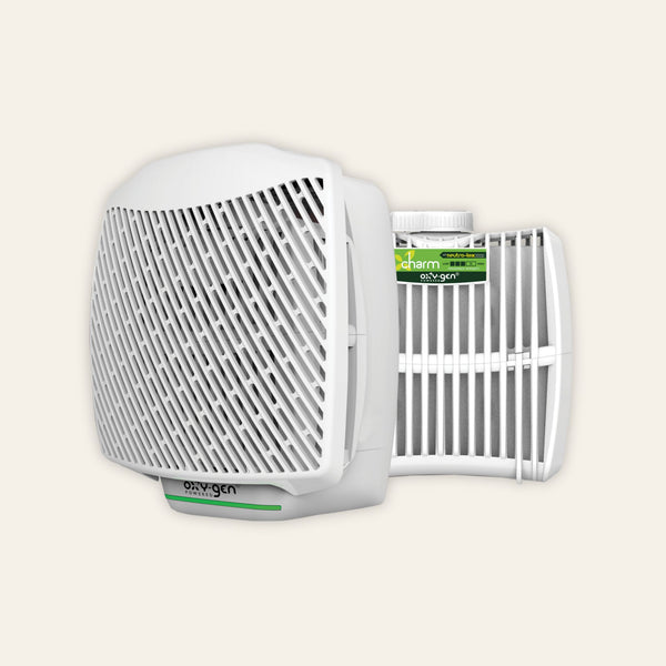 Oxy-gen Pro air freshener dispenser in white