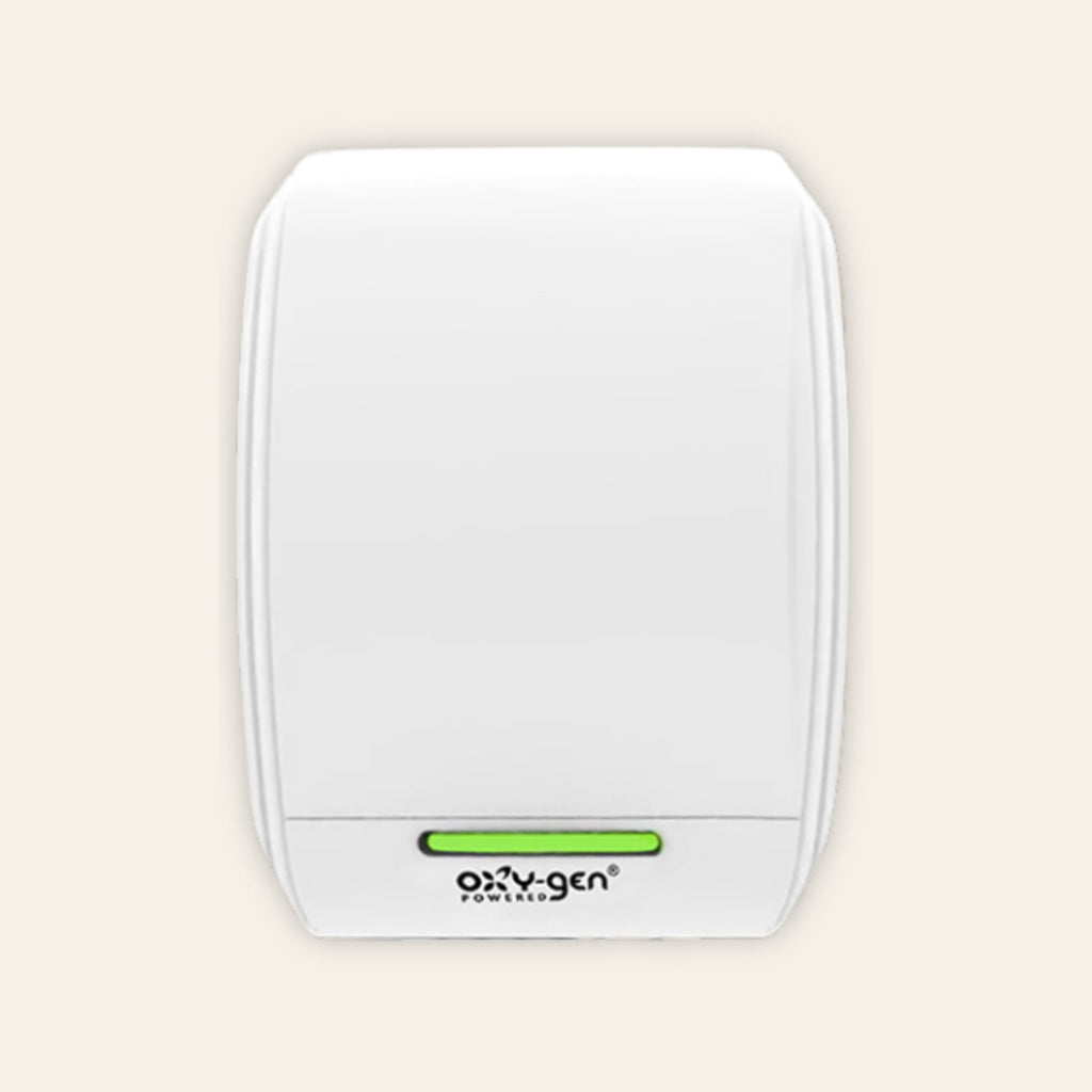Oxy-gen Supreme air freshener dispenser in white