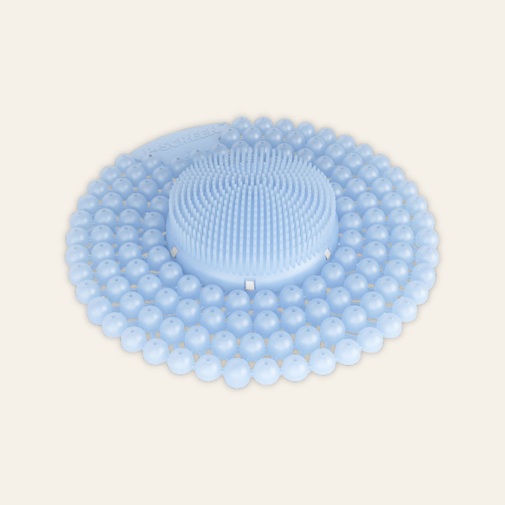 P-Screen urinal screen in Linen Breeze