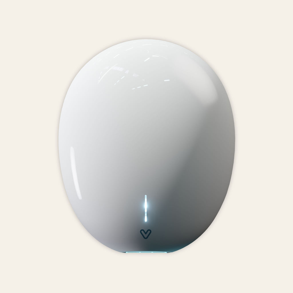 Ultimate+ hand dryer in white