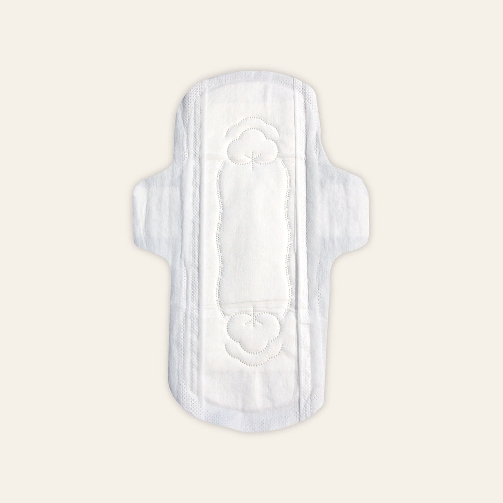 Poppy's bamboo biodegradable sanitary pads