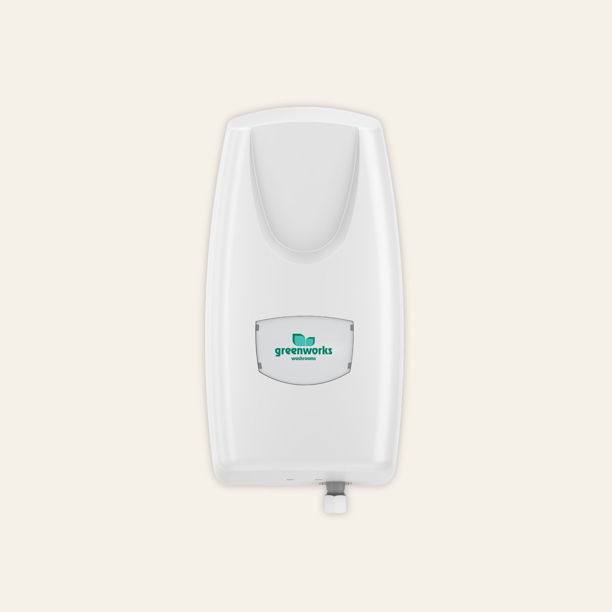 Urinal and WC sanitiser dispenser in white
