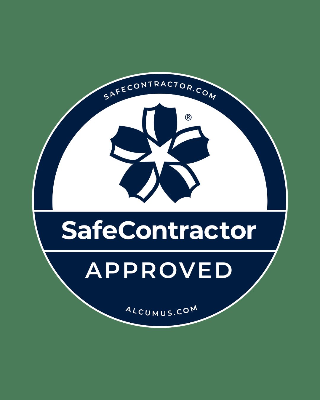 SafeContractor Approved accreditation badge