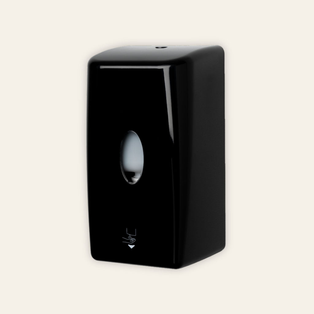 Bulk fill automatic soap dispenser in black