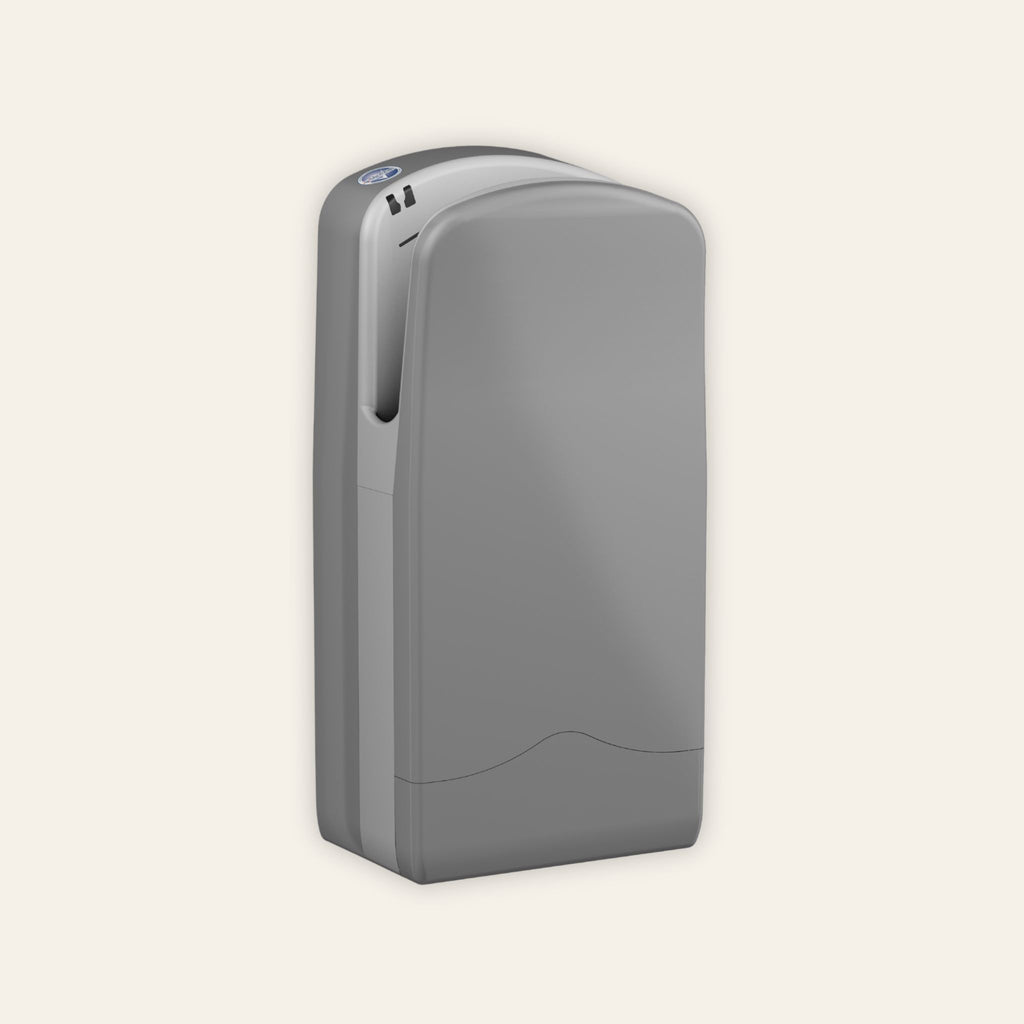 Tri-blade hand dryer in aluminium