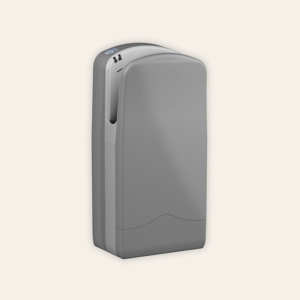 Tri-blade hand dryer in aluminium